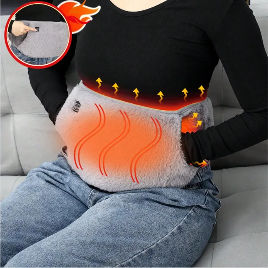 Hand Warmer Electric - حزام تدفئة شتوي من الفرو مع