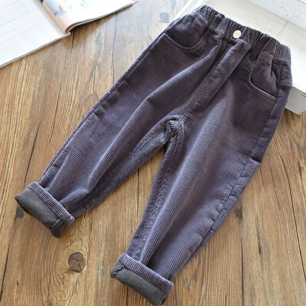 بنطلونات شتوية مبطنة بالفرو لل - مراجعة Corduroy Pant Warm وسعره