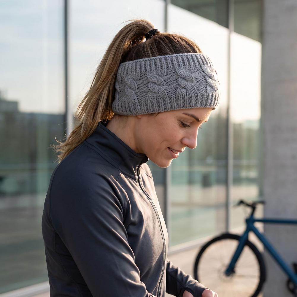 عصابة رأس من الفرو الصناعي للش - مراجعة Fleece Ear Warmer Band وسعره